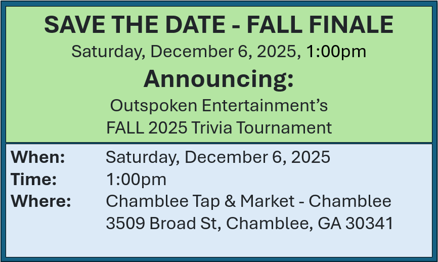 Fall Finale 2025